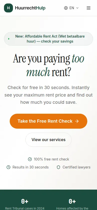 HuurrechtHulp mobile