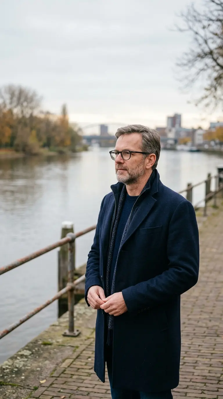 Gerard Hulshof aan de Rijnkade
