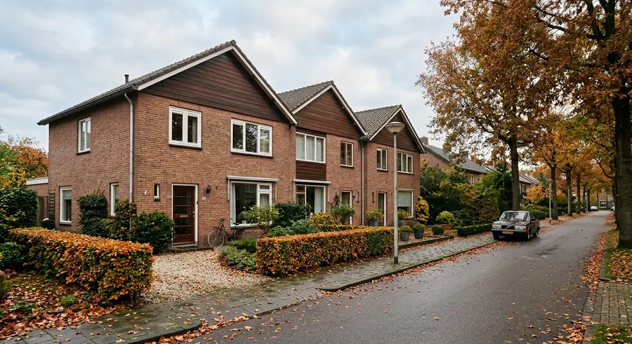 Twee-onder-een-kapwoning uit de jaren 70 in Apeldoorn