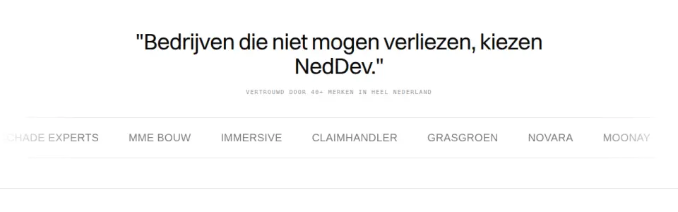 Logo Cloud + Quote (marquee)