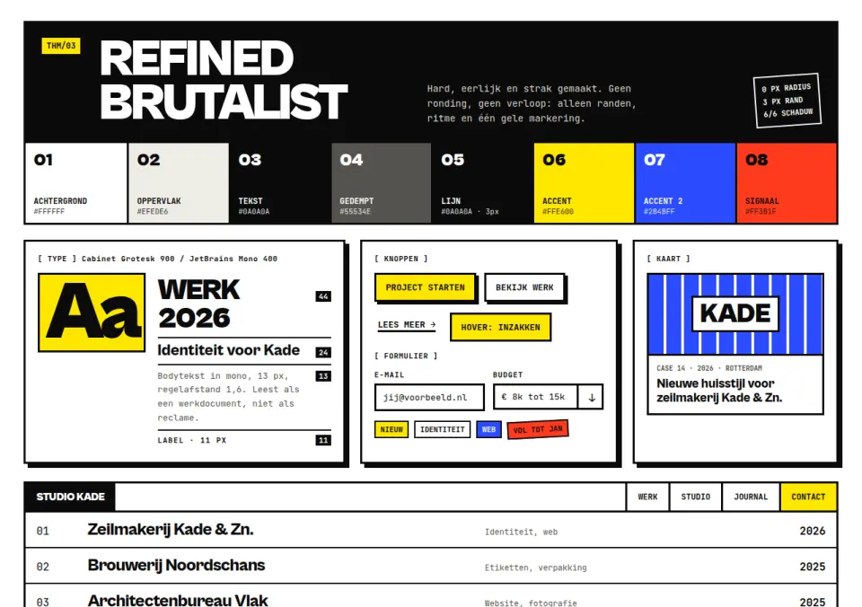 Refined Brutalist